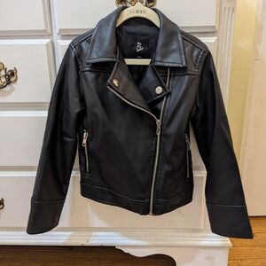 Art Class Black Leather Jacket